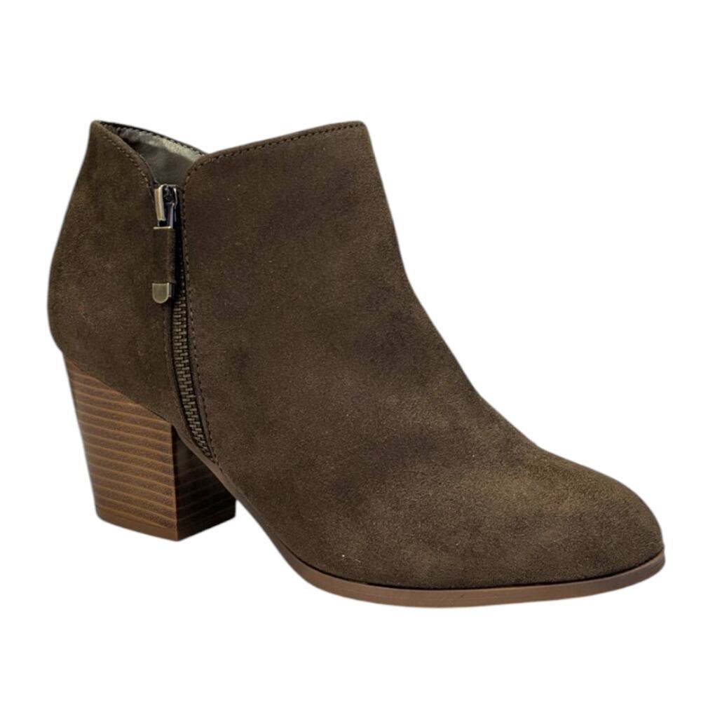 Style & Co Ankle Masrina Booties EUC Size 8W S3780